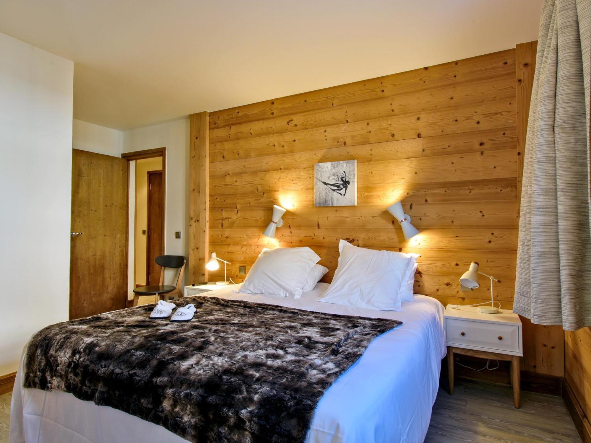 Luxueux Appartement 2 Chambres Au Coeur De Courchevel 1850, Balcon, Parking Et Services Inclus - Fr-1-613A-7 Exterior photo