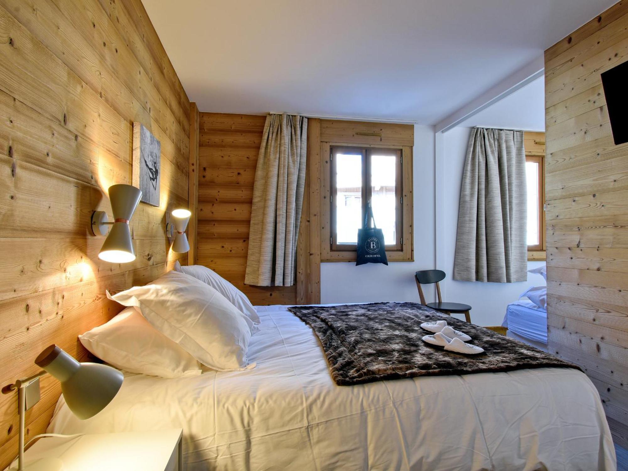 Luxueux Appartement 2 Chambres Au Coeur De Courchevel 1850, Balcon, Parking Et Services Inclus - Fr-1-613A-7 Exterior photo