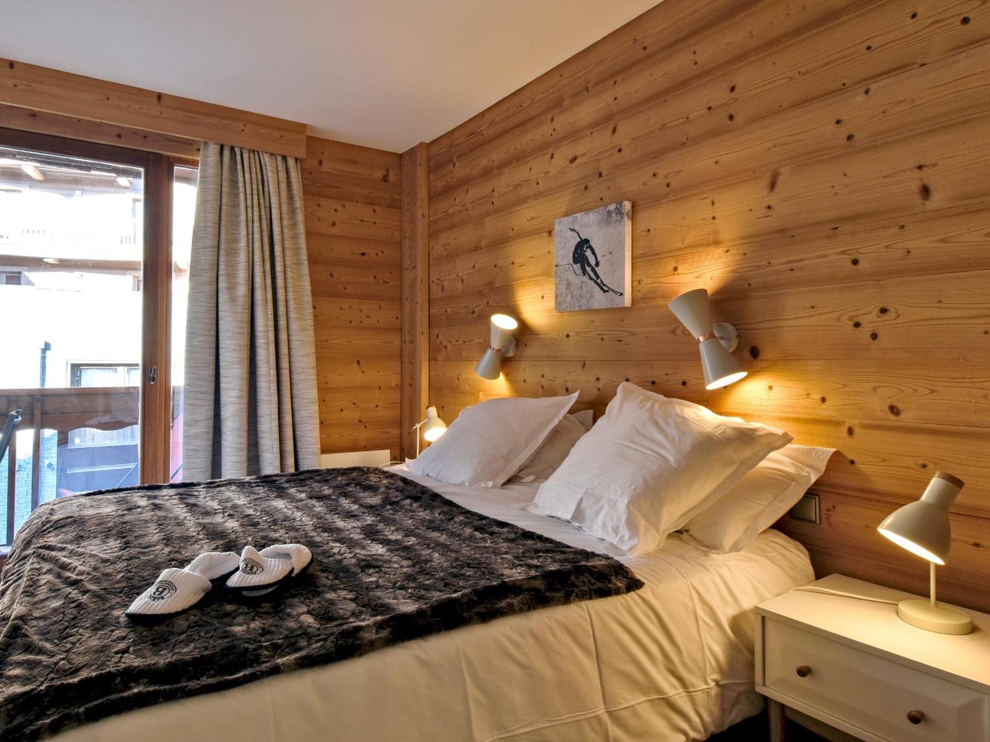 Luxueux Appartement 2 Chambres Au Coeur De Courchevel 1850, Balcon, Parking Et Services Inclus - Fr-1-613A-7 Exterior photo